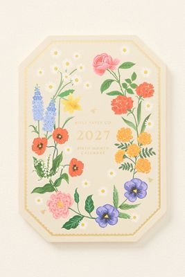 2027 Desktop Easel Calendar