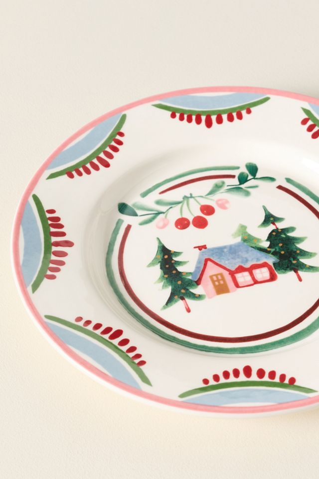 Halisa Stoneware Dessert Plate #4