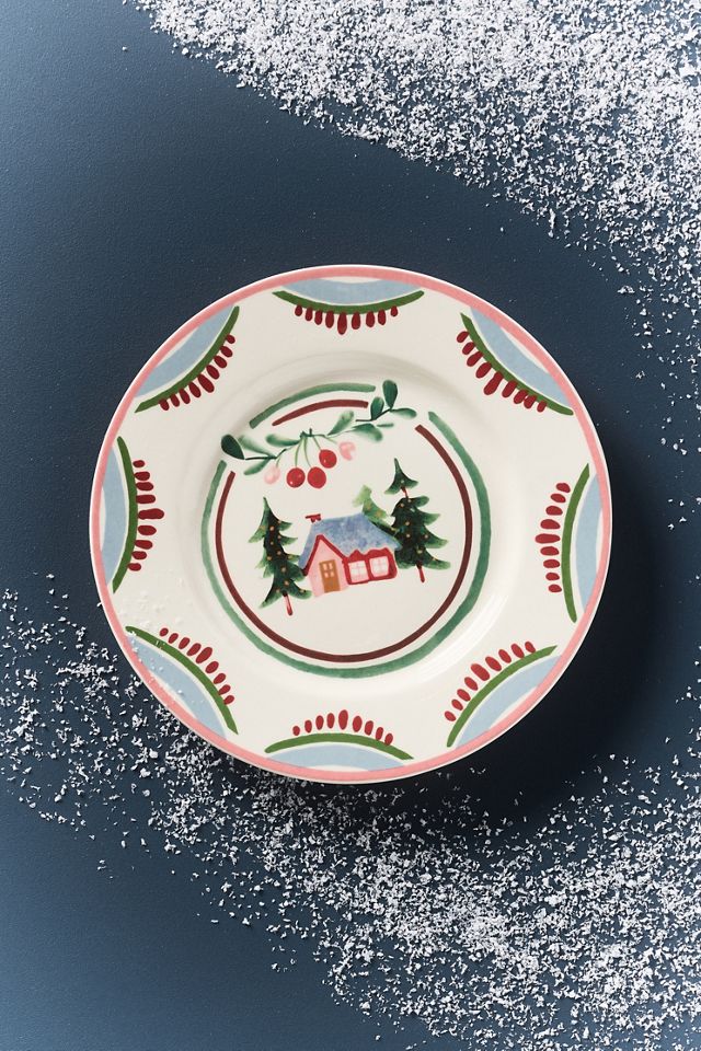 Halisa Stoneware Dessert Plate #1