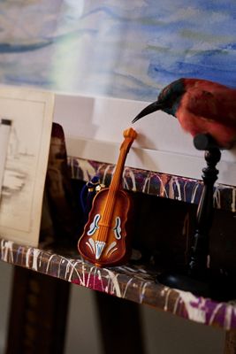 Suleika Jaouad & Jon Batiste Instrument Ornament