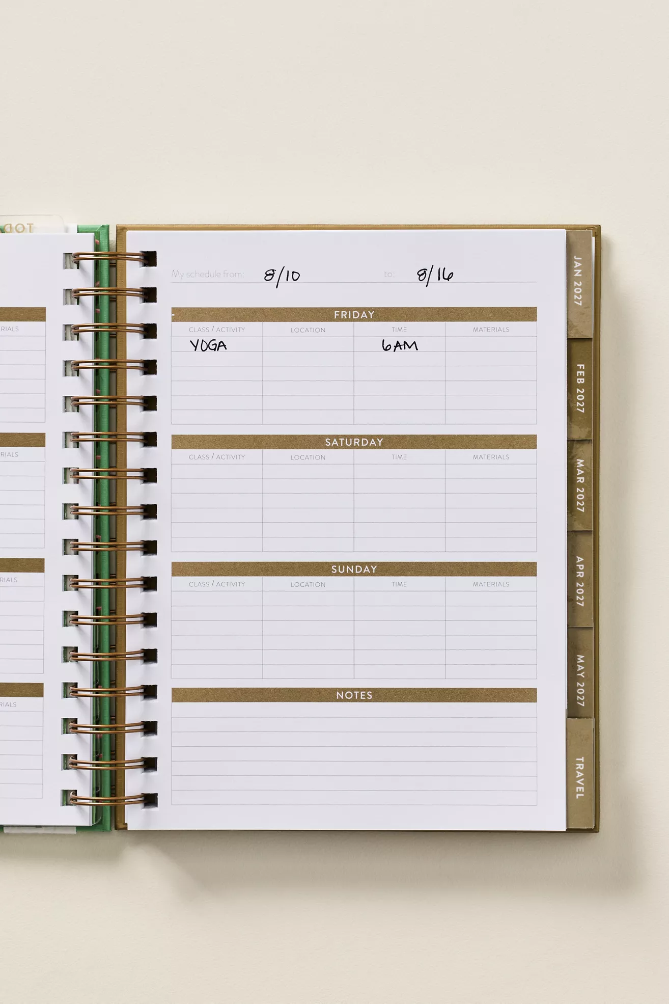 2027 12-Month Weekly Planner - thumbnail 2