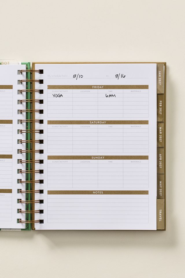 2027 12-Month Weekly Planner #1