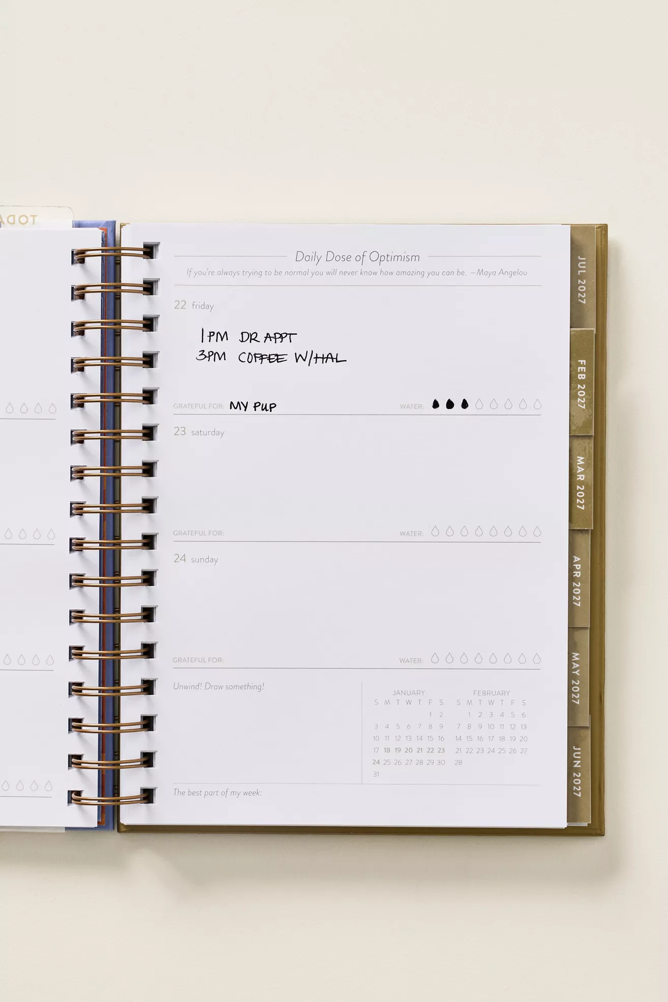 2027 12-Month Weekly Planner - thumbnail 6