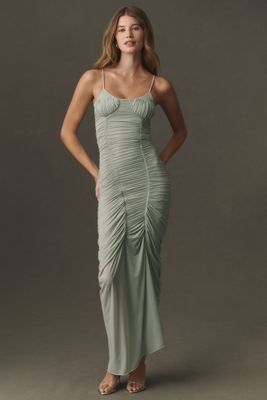 Maygel Coronel Liturgia Ruched Maxi Dress