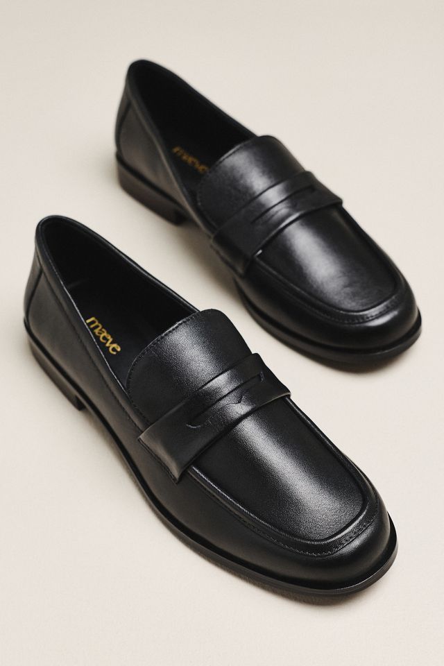 Maeve Penny Keeper Leather Loafers #1