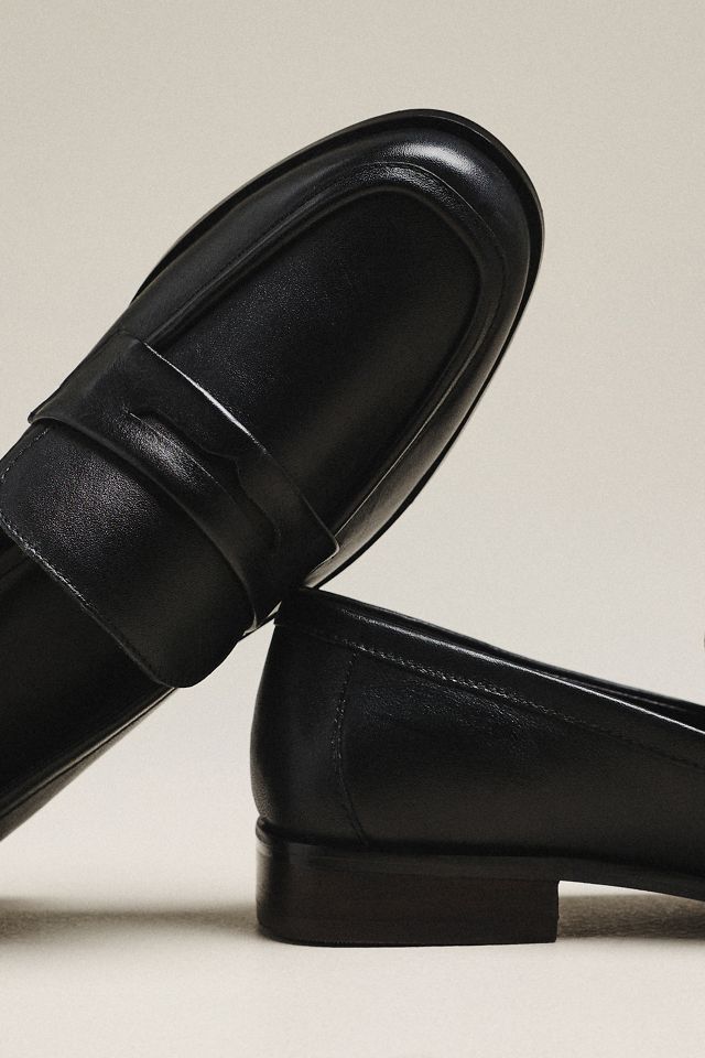 Maeve Penny Keeper Leather Loafers #2