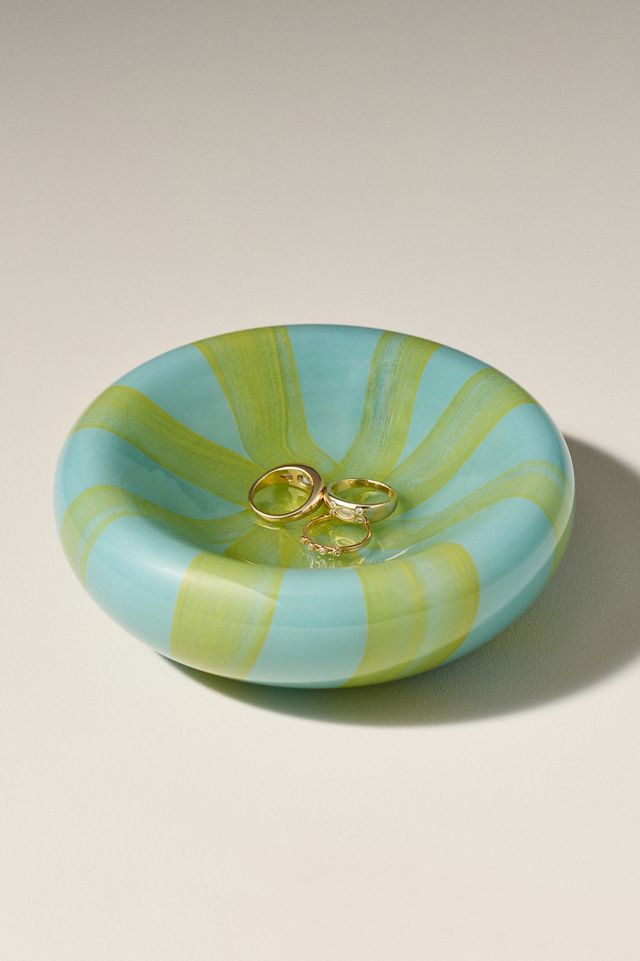 Margot Swirl Art Glass Trinket #2