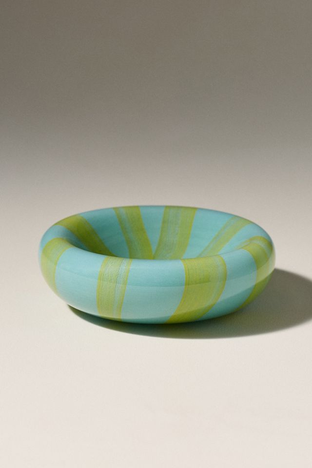 Margot Swirl Art Glass Trinket #1