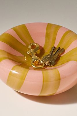 Margot Swirl Art Glass Trinket