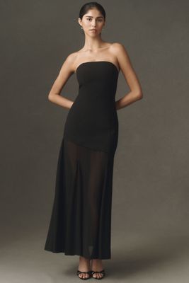 Endless Rose Strapless Chiffon Dress