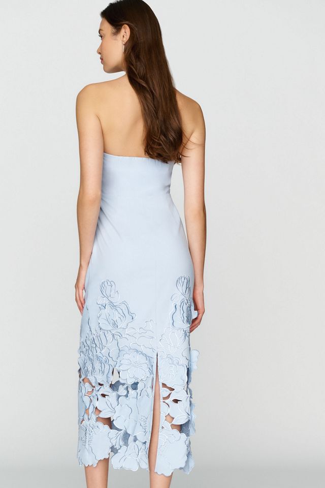 Endless Rose 3D Floral Strapless Dress #3