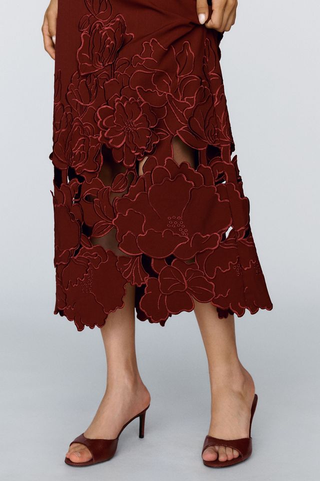 Endless Rose 3D Floral Strapless Dress #2