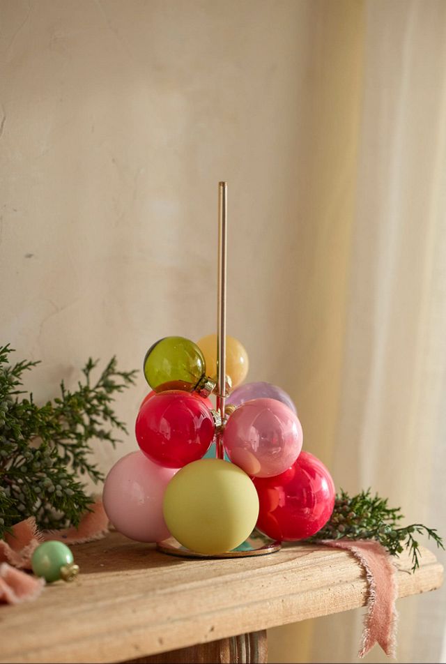 Glass Bauble Tree Ornament Set #3