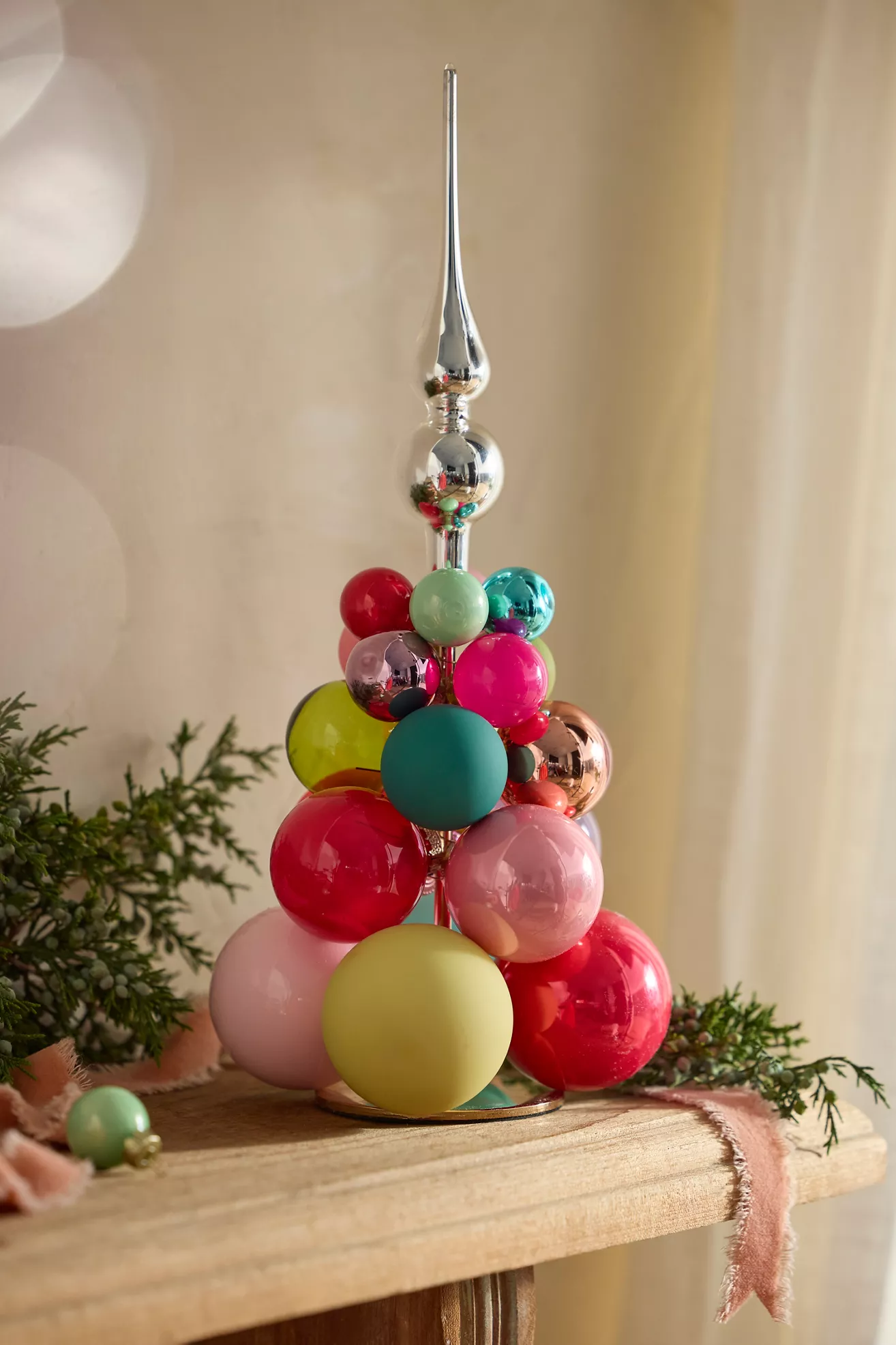 Terrain Glass Bauble Ornament Tree