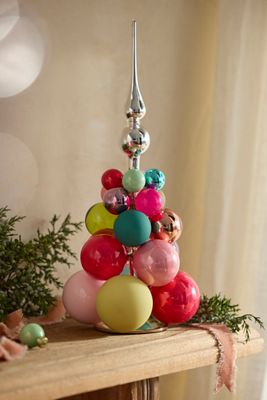 Terrain Glass Bauble Ornament Tree