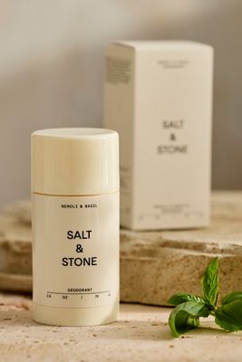 Salt + Stone Deodorant, Neroli + Basil