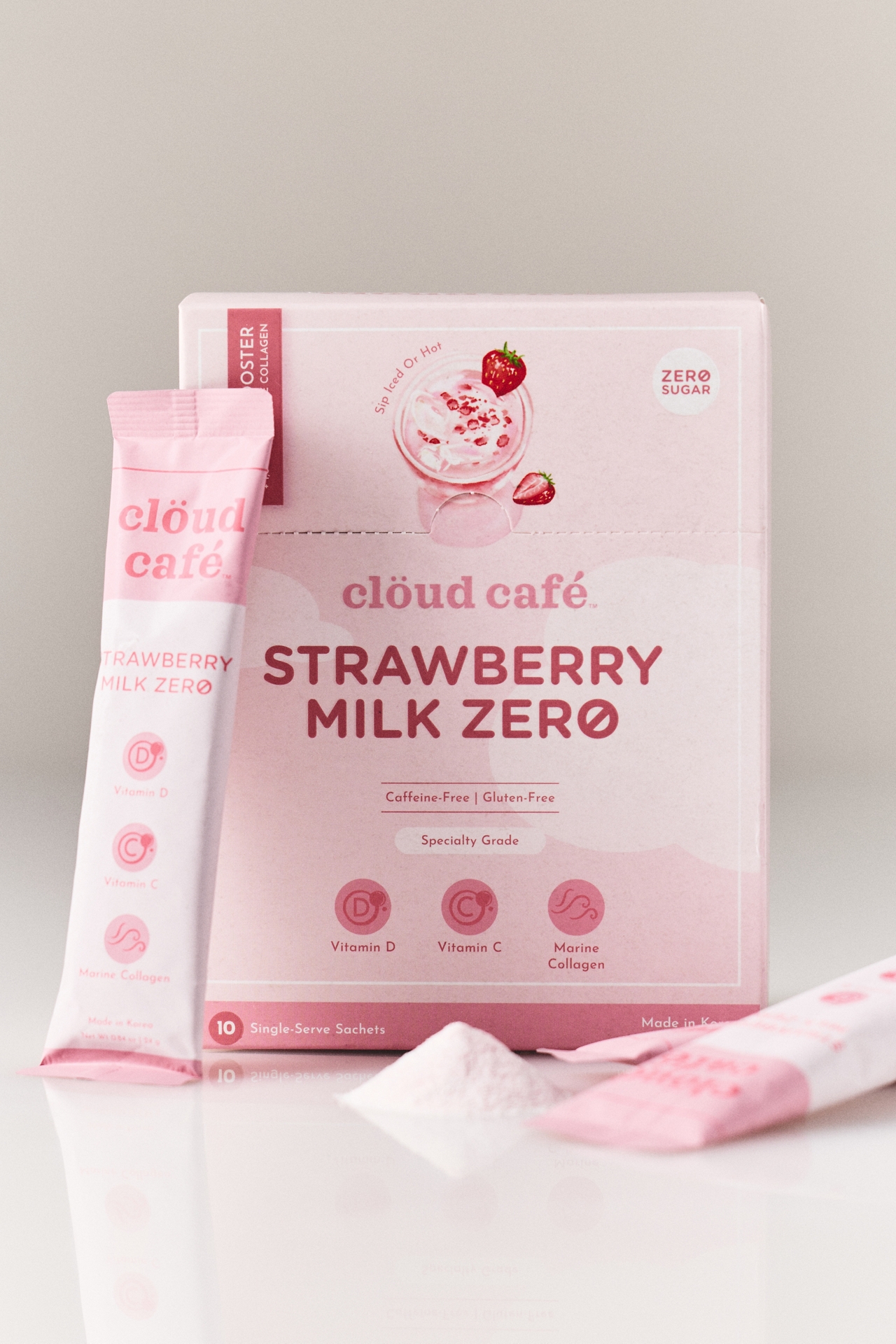 Clöud Café Strawberry Milk Zero 