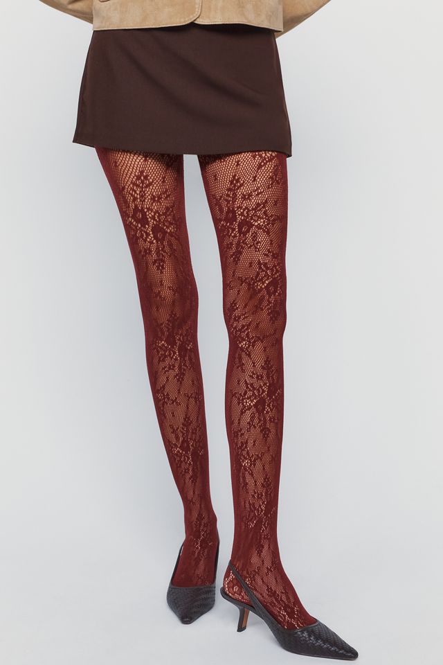 Swedish Stockings Rosa Lace Tights #1