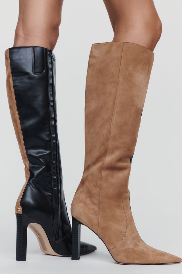 Sam Edelman Cassie Tall Two Toned Boots #1