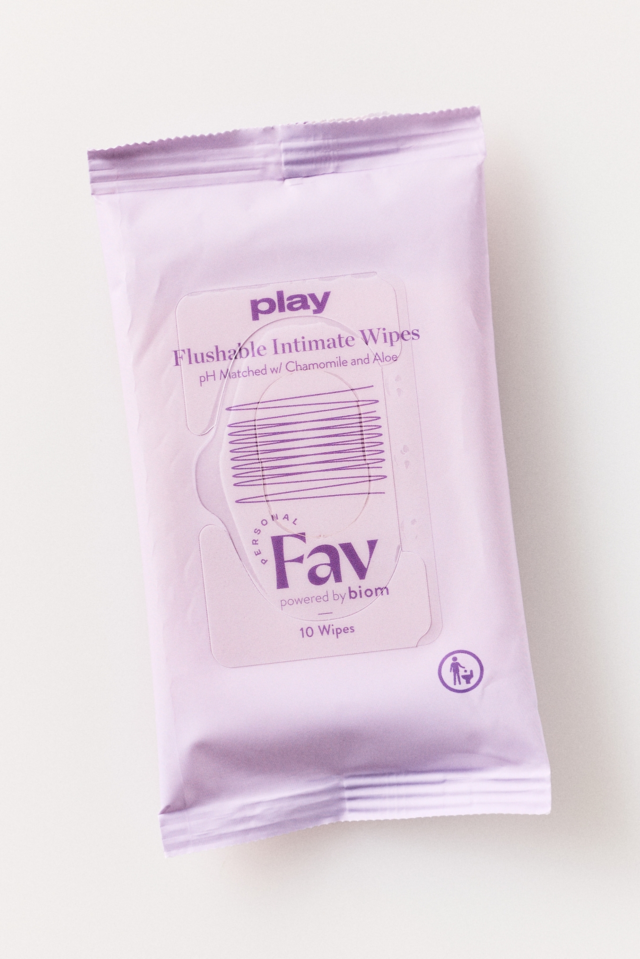 Personal Fav Play Flushable Intimate Wipes