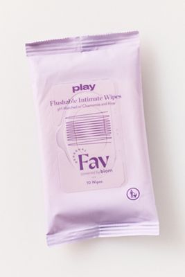 Personal Fav Play Flushable Intimate Wipes