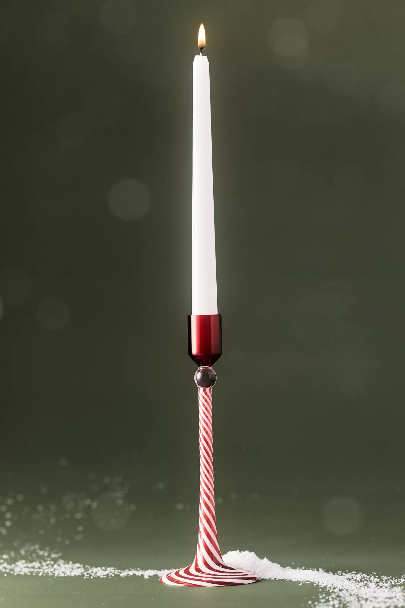 Swirl Glass Candle Holder - thumbnail 4