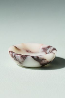 Lauren Elizabeth Calacatta Marble Trinket Dish