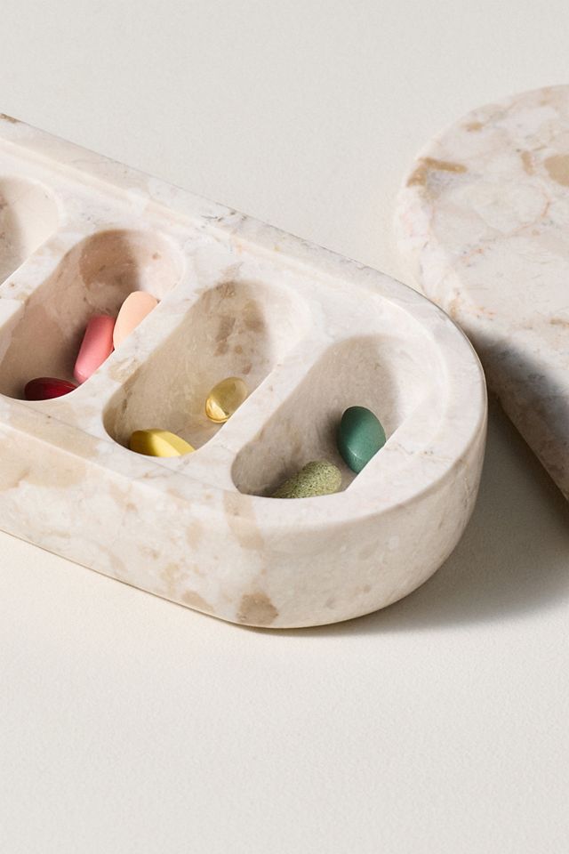 LETTE Calacatta Marble Pill Dish #2