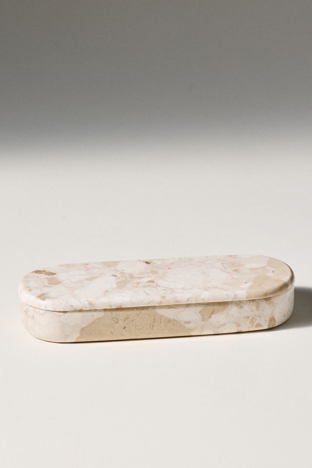 LETTE Calacatta Marble Pill Dish #1
