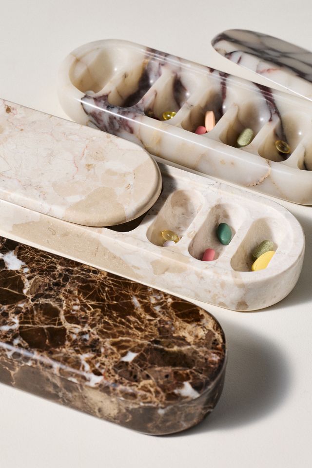 LETTE Calacatta Marble Pill Dish #3