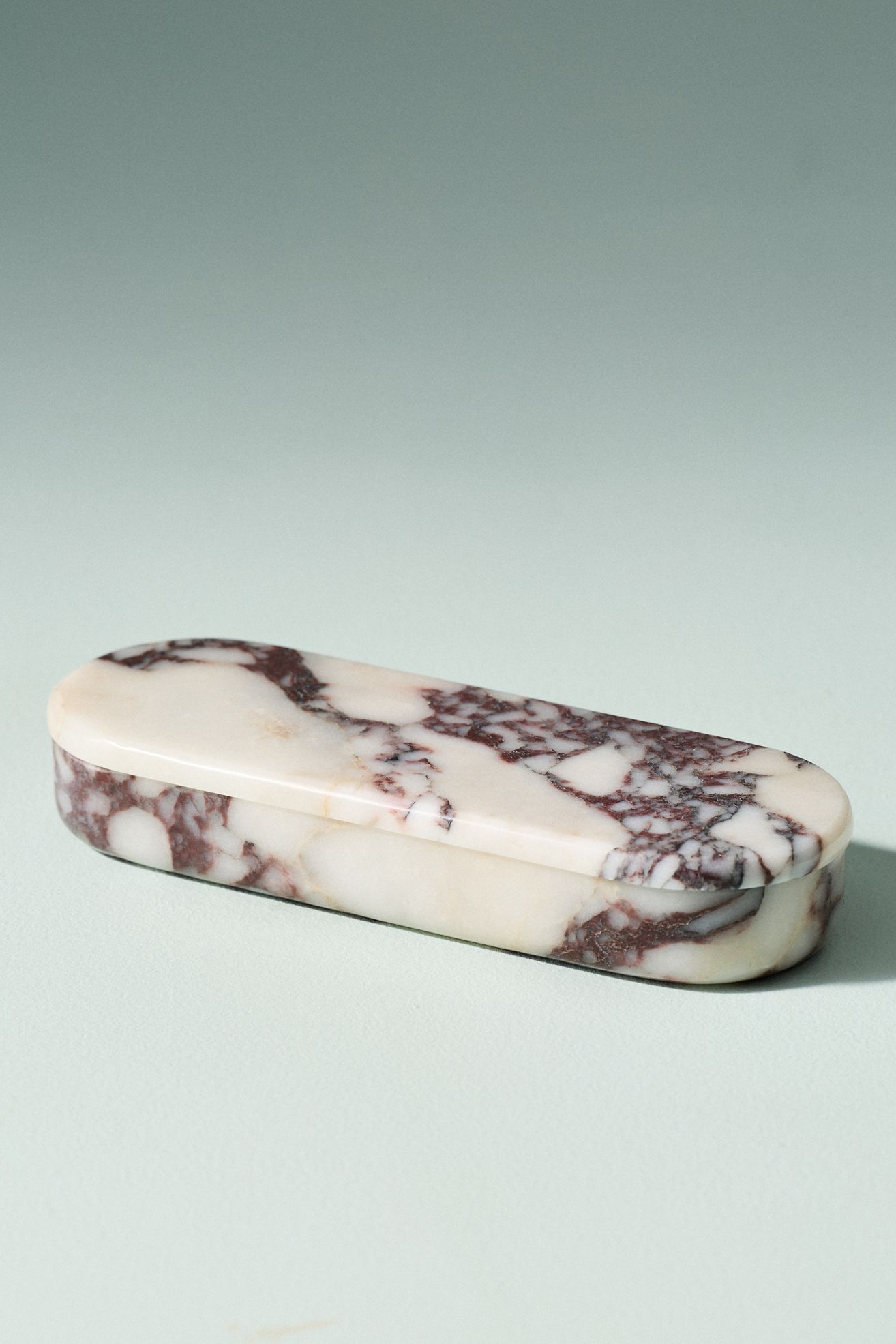 Lauren Elizabeth Calacatta Marble Pill Dish - Marble, One Size