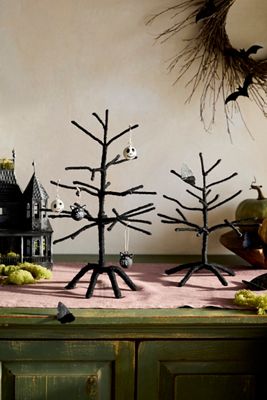 Felted Wire Spooky Tree