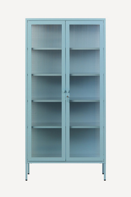 Mustard Made Display Cabinet In Blue