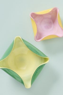 Folded Art Glass Trinket