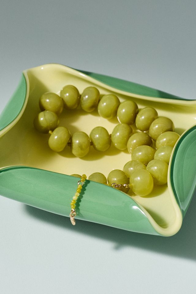Folded Art Glass Trinket #2