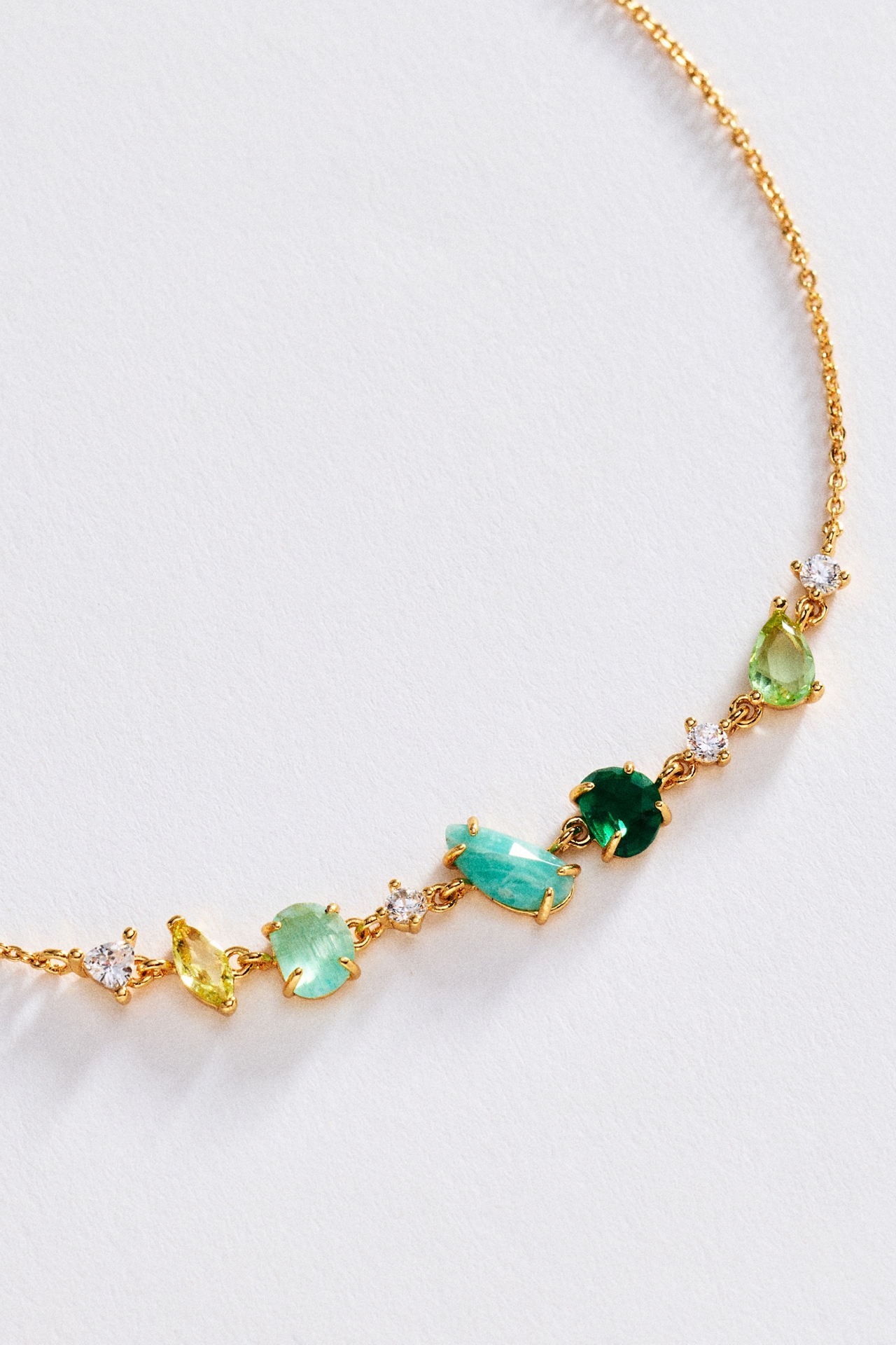 Mixed Stone Necklace