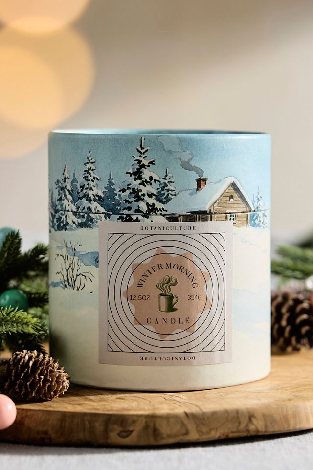 Botaniculture Winter Morning Candle #1