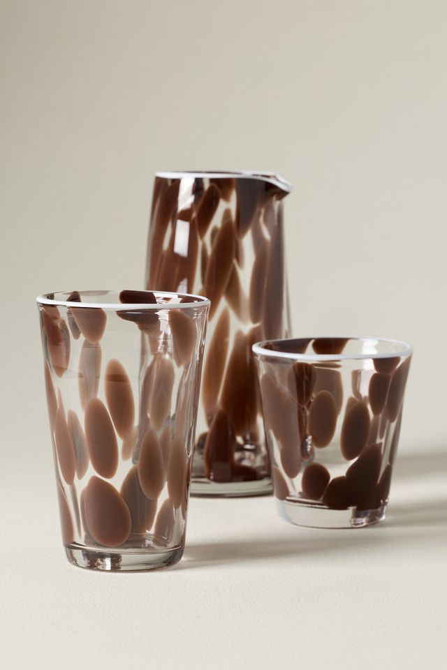 Caraffa Soffiata a Mano Dapple Dot #2