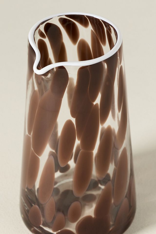 Caraffa Soffiata a Mano Dapple Dot #3