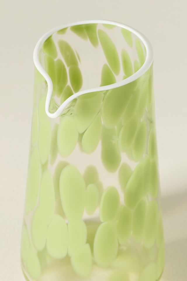 Dapple Dot Hand-Blown Carafe #4