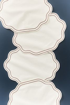 Madeline Embroidered Cotton Placemat
