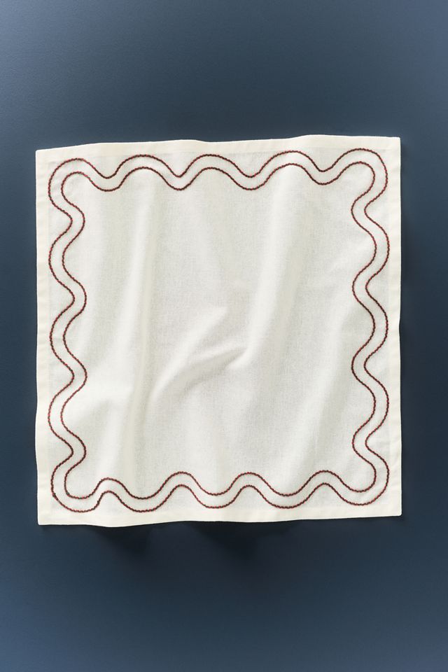 Madeline Embroidered Cotton Napkins, Set of 2 #1