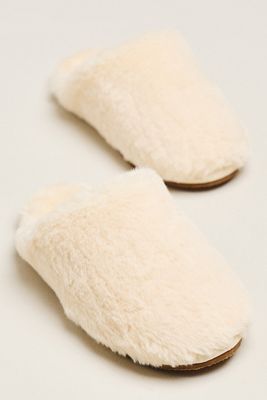 Maeve Faux Fur Slippers