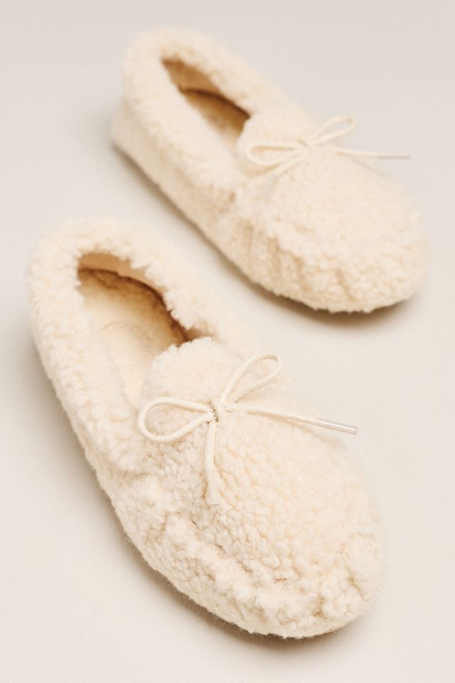 Pantofole Mocassino in Sherpa By Anthropologie #1