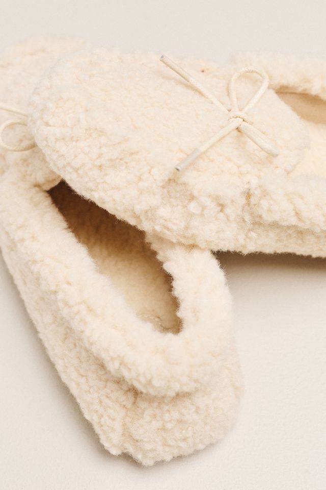 Pantofole Mocassino in Sherpa By Anthropologie #2