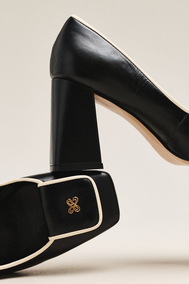 Maeve Logo Block Heels #2