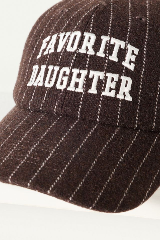 Favorite Daughter Cotton Striped Baseball Hat #2
