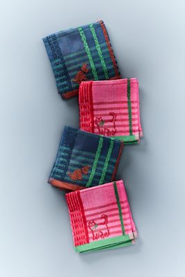 Viviana Cotton Dish Cloths, Set of 4