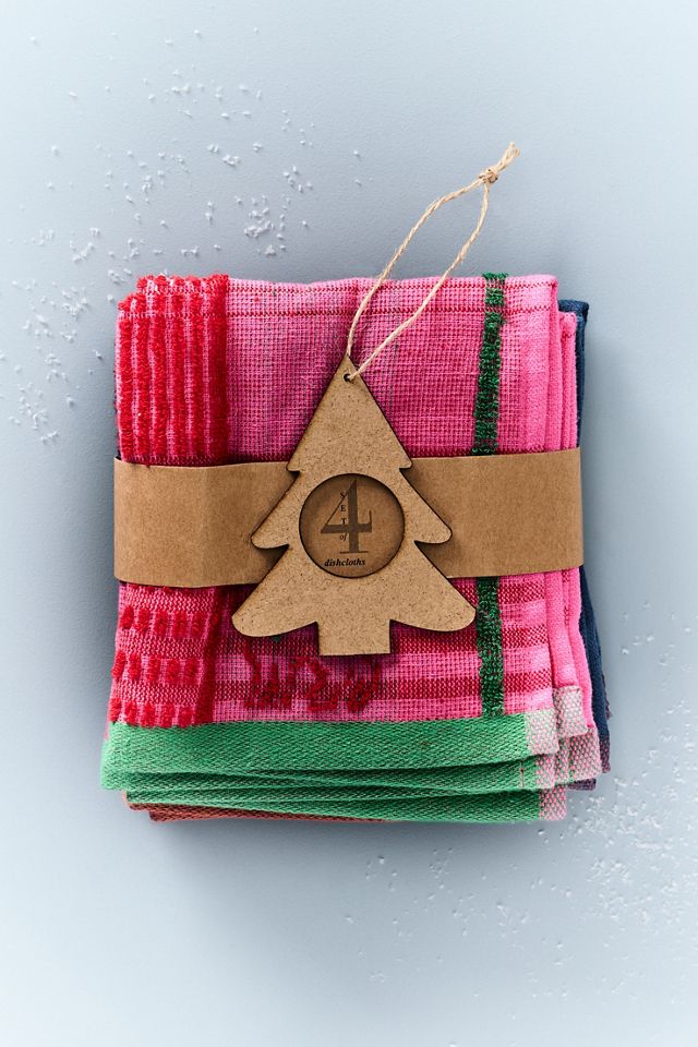 Viviana Cotton Dish Cloths, Set of 4 #2