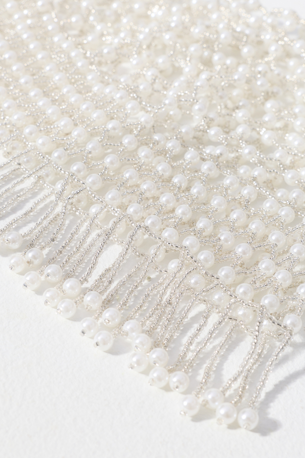 Pearl Beaded Skull Cap